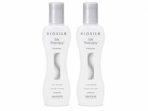 BioSilk Silk Therapy Original Leave In Treatment 5.64 oz Duo Pack 2 x 167ml